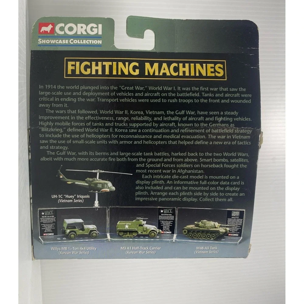 Corgi Fighting Machines M1 Abrams Tank CS90286 2004